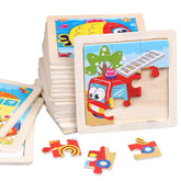 Kids Wooden Animal Puzzle Toys